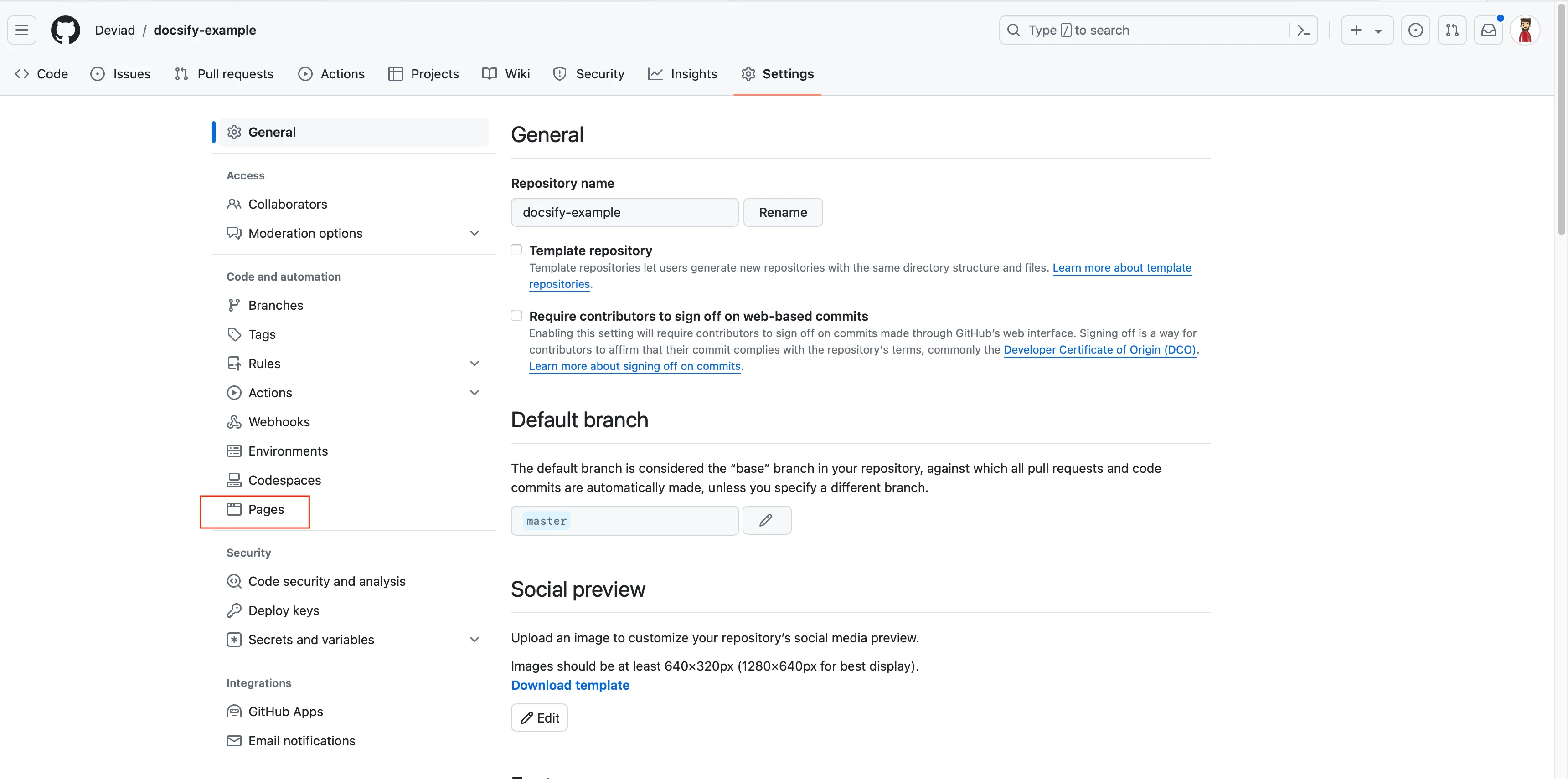 Docsify Gitlab